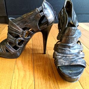 Carlos Santana Gold Heels